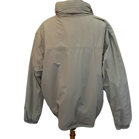 L. L. Bean green/gray men's outdoor jacket, classic, Heritage, travel, utility - Picture 3 of 8